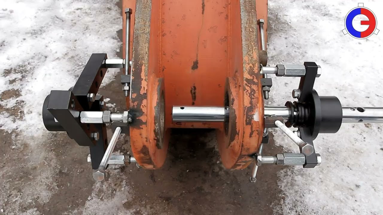 Ремонт экскаватора ЭКГ-5 на угольном разрезе